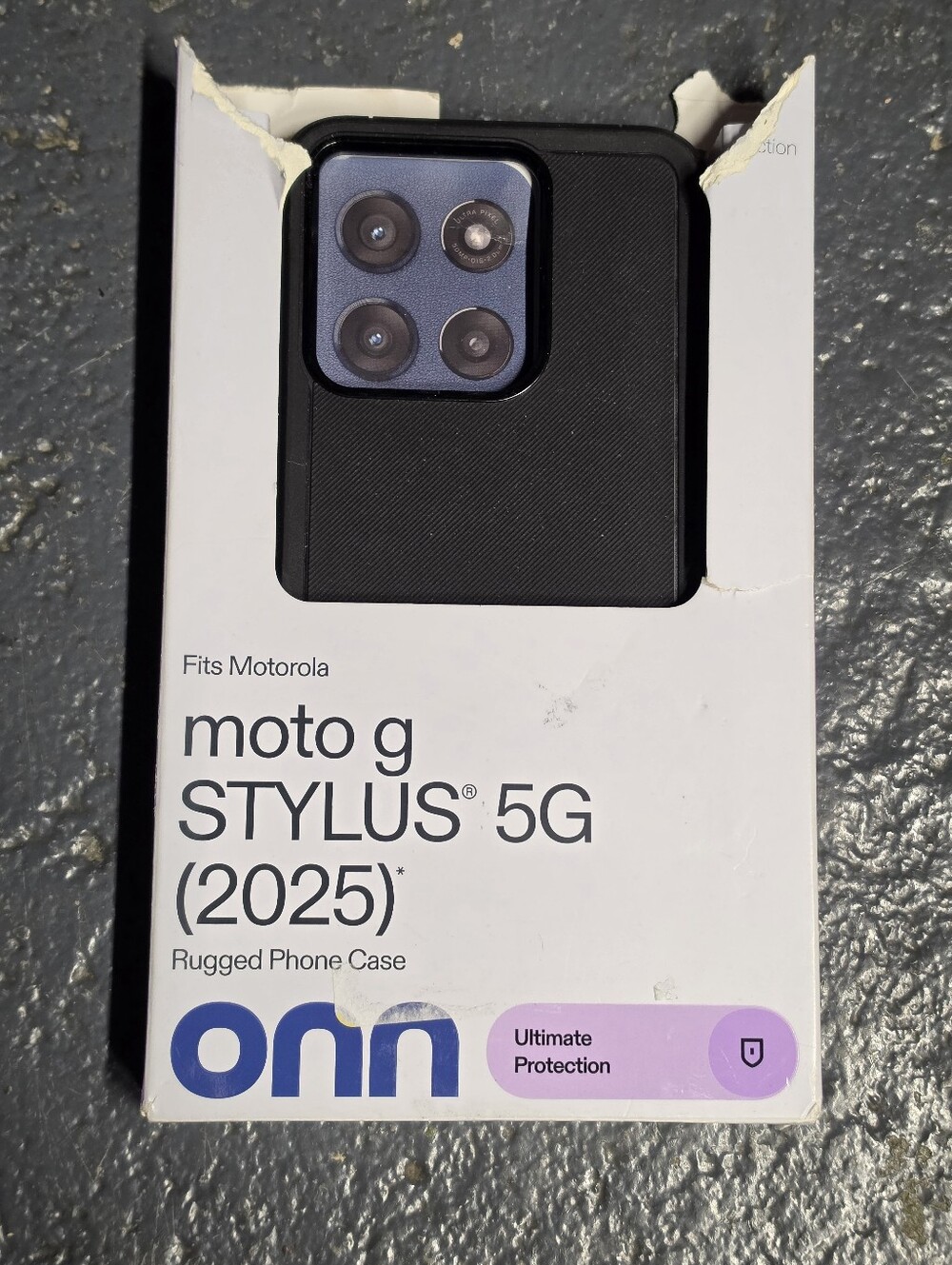 Motorola moto g STYLUS 5G (2025) Black Phone case